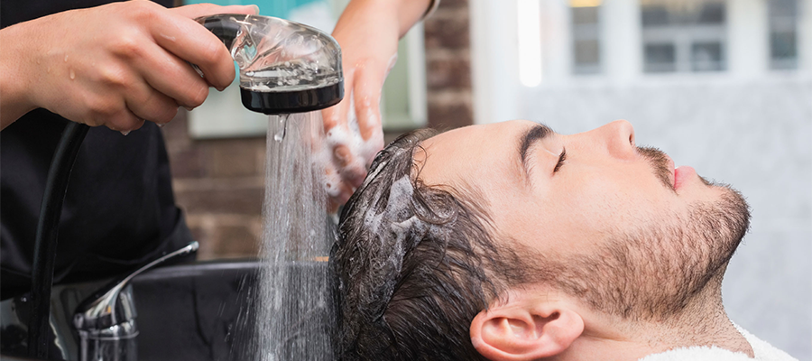 post operative hair wash